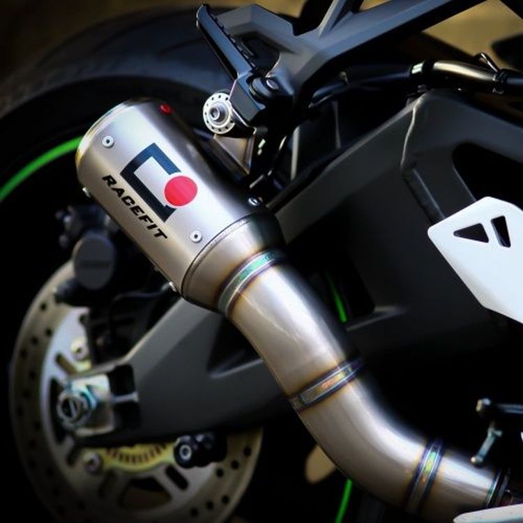 Racefit Growler-X Exhaust for Kawasaki ZH2