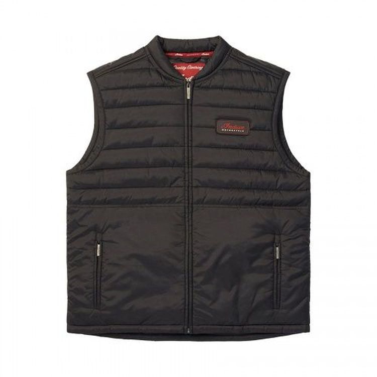 Indian Motorcycle men's 'Clayton' Thermo vest - black