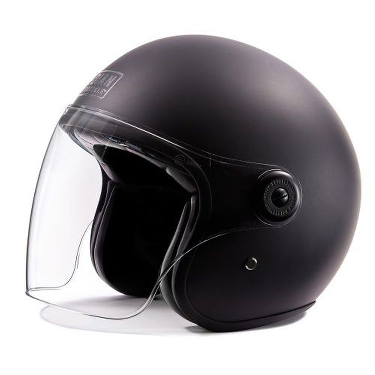 Indian Motorcycle 'Jet' 3/4 face helmet - matt black