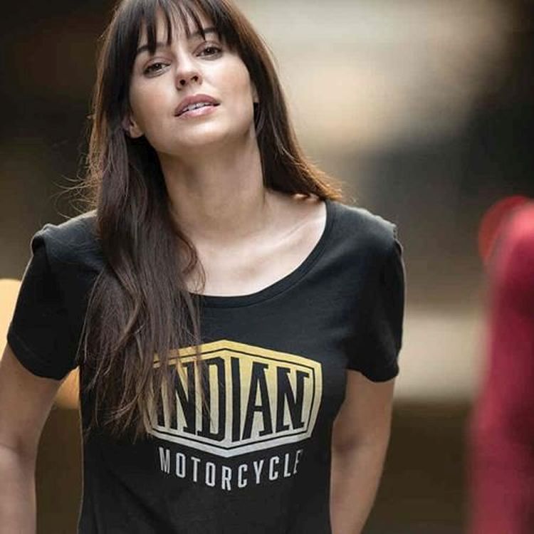 Indian Motorcycle Women's T-Shirt With Gradient Logo