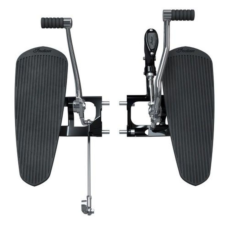 Indian Chief Forward Foot Controls with Floorboards, Cruiser Black