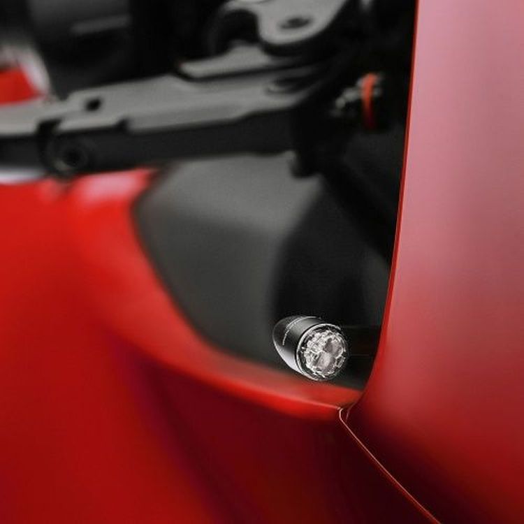 Rizoma Stealth mirror and Light Unit Kit for Ducati Panigale V4