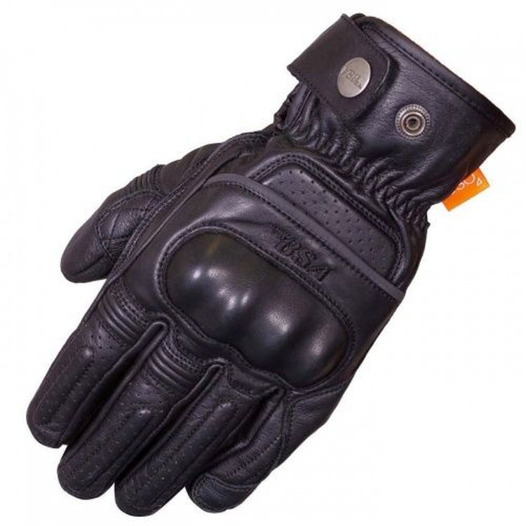 BSA Browning Leather Motorcycle Glove by Merlin With D3O Protection