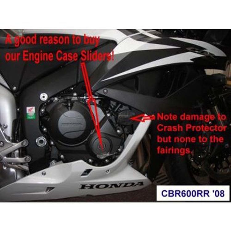 R&G Honda CBR600RR 2007+ Engine Case Slider - Right