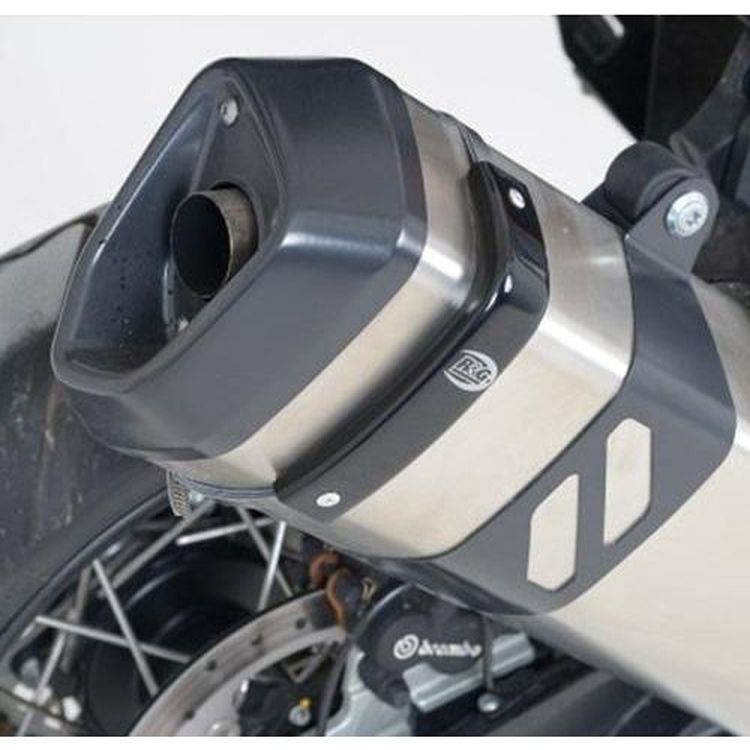 Large Exhaust Protector  (fits Versys 1000, Ninja 300/250 '13-, Z250, 1190 Adventure, CBR125R/250R/1000RR '08-)