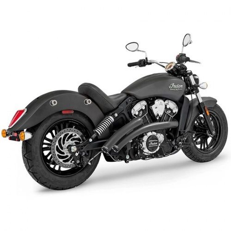 Freedom Performance Radical Radius 2-2 Straight Tip Exhaust System Indian Scout / Sixty / Bobber