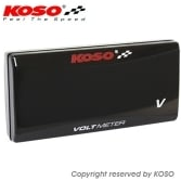 KOSO Super Slim Style Volt Meter, 8 - 18 volts