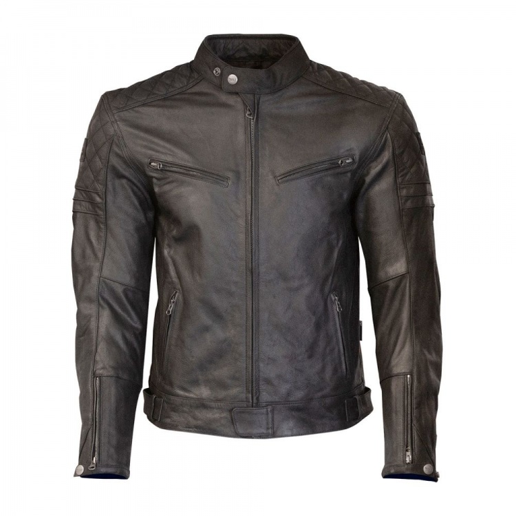 BSA Liberation Leather Motorcycle Jacket With D3O Armour