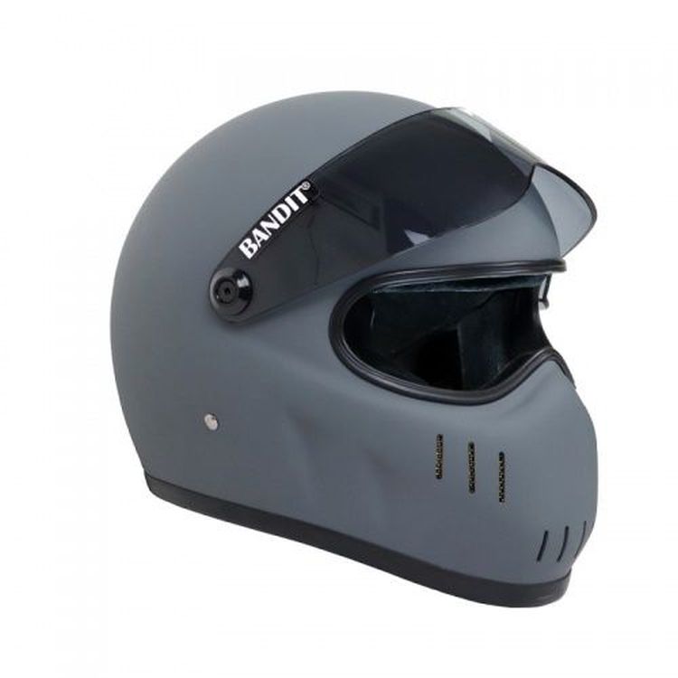 Bandit XXR Motorcycle Helmet - Matte Asphalt Grey