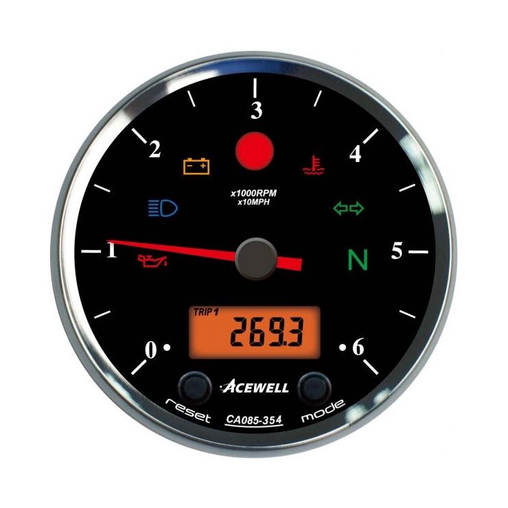 AcewellCA85 Classic Face 85mm Diameter Classic Style Analogue Gauge