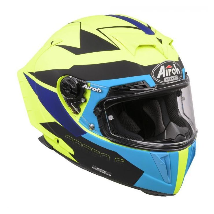 Airoh GP550S Full Face Helmet - Vektor Blue Matte