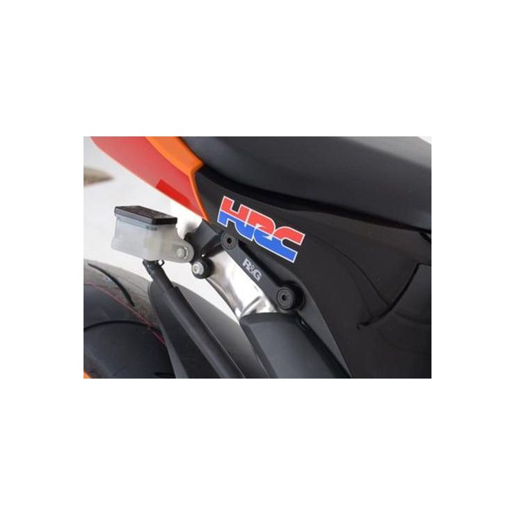 Rear Footrest Plates (pair), Honda CBR600RR '13-