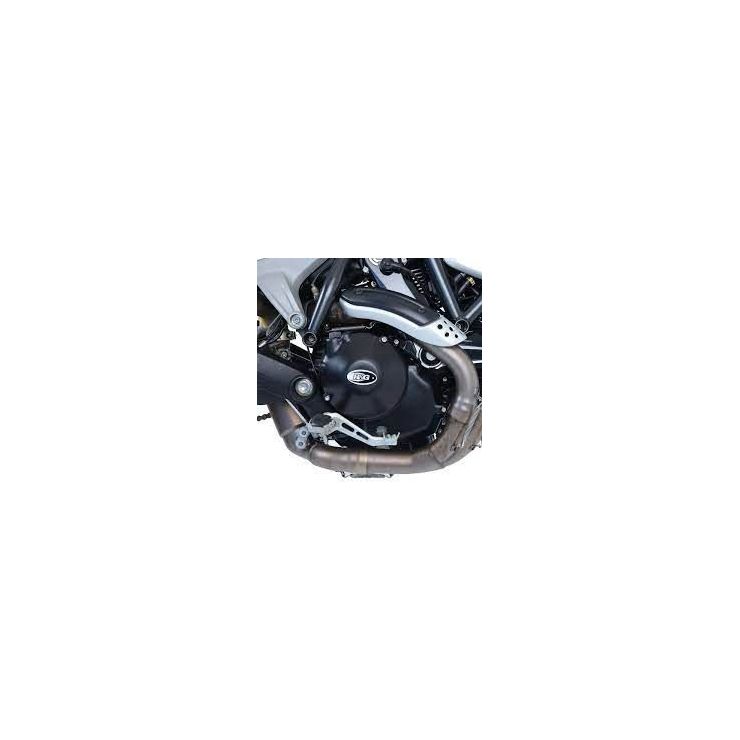 Engine Case Slider LHS only, brushed aluminium, Ducati Scrambler