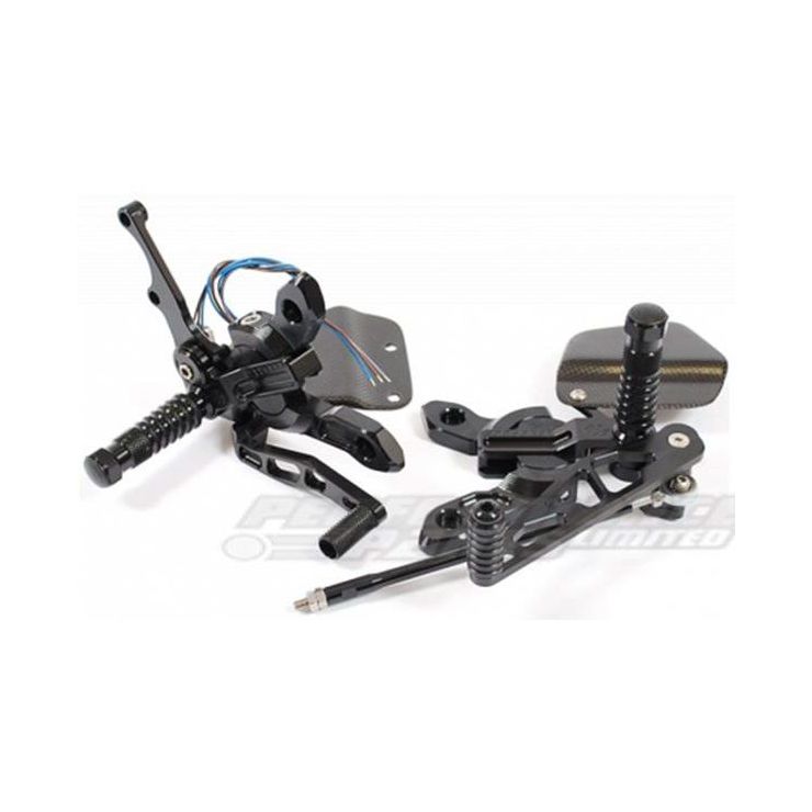 Kawasaki Z1000 0709 / Z750 + R 0712 Gilles VCR Adjustable Rearsets