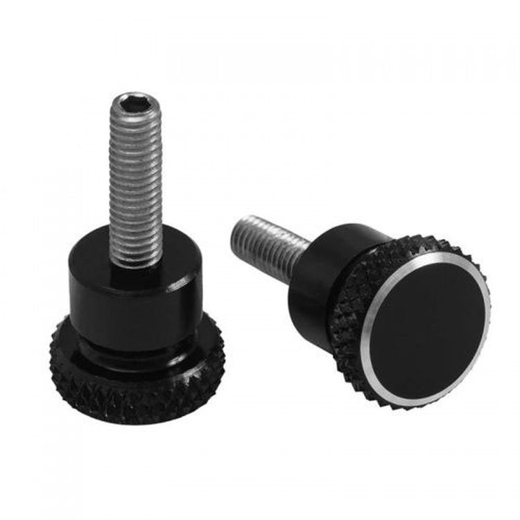 Quick Release Aluminium Side Panel Bolts - Black by Motone