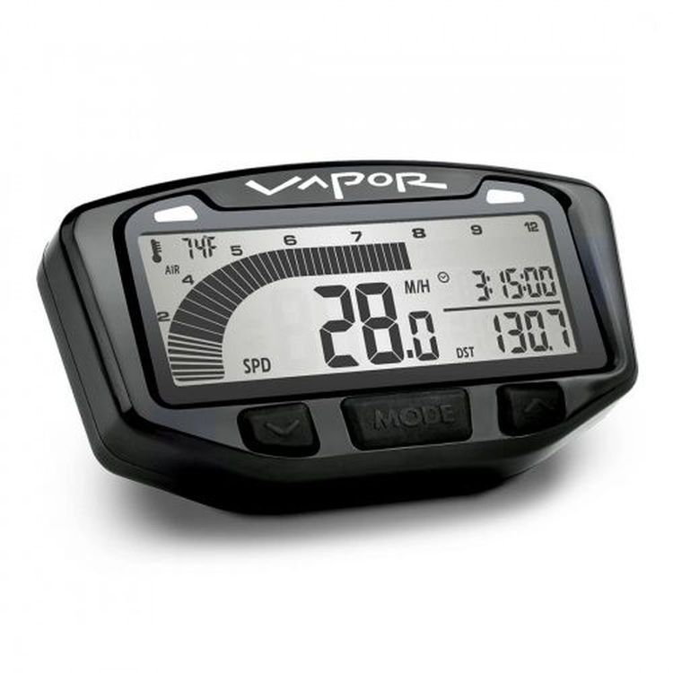 Trail Tech Vapor Stealth Black Digital Speedometer 752-118