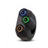 Rebelmoto 3 LED Button Billet Black Handlebar Switch Gear
