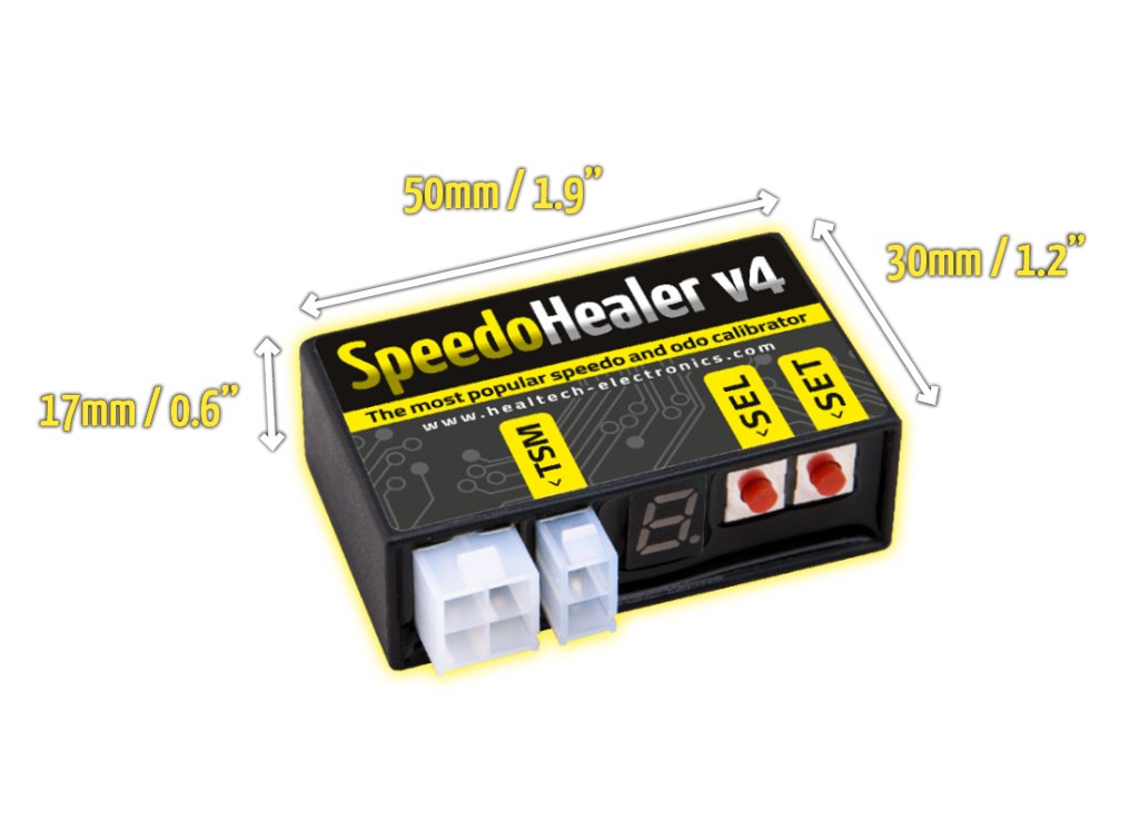 Healtech Speedo Healer V4 Convert KMH to MPH / Increases Speedo ODO