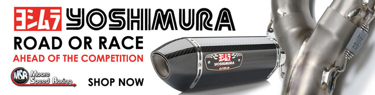Yoshimura Road and Race Motorcycle exhaust sytems