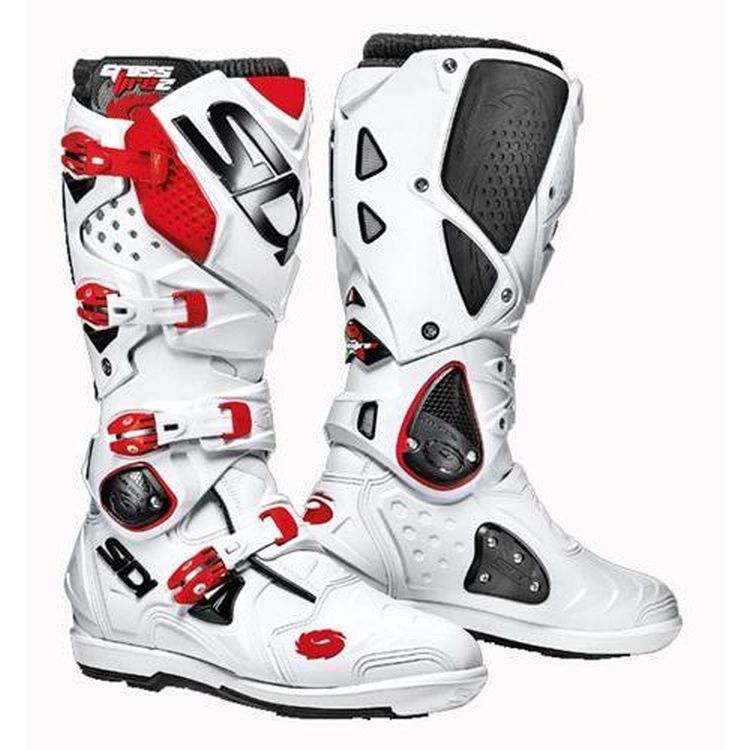 Sidi Crossfire 2 SRS White/Red (Special Order)