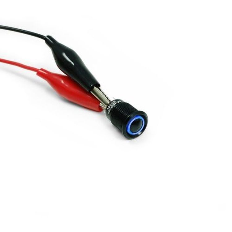 Rebelmoto 12mm Push Button with LED