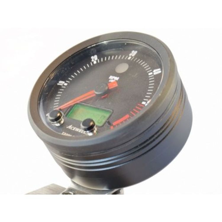Acewell ACE-CA85 British Face 85mm Diameter British Style Analogue Gauge with Digital Panel