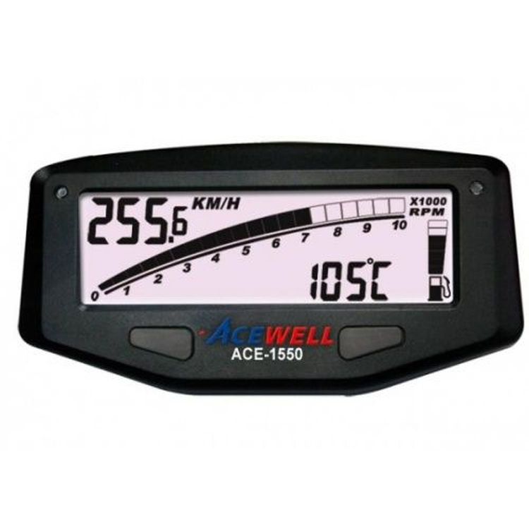 Acewell ACE-1550 Speed, RPM, Temp, Fuel Gauge