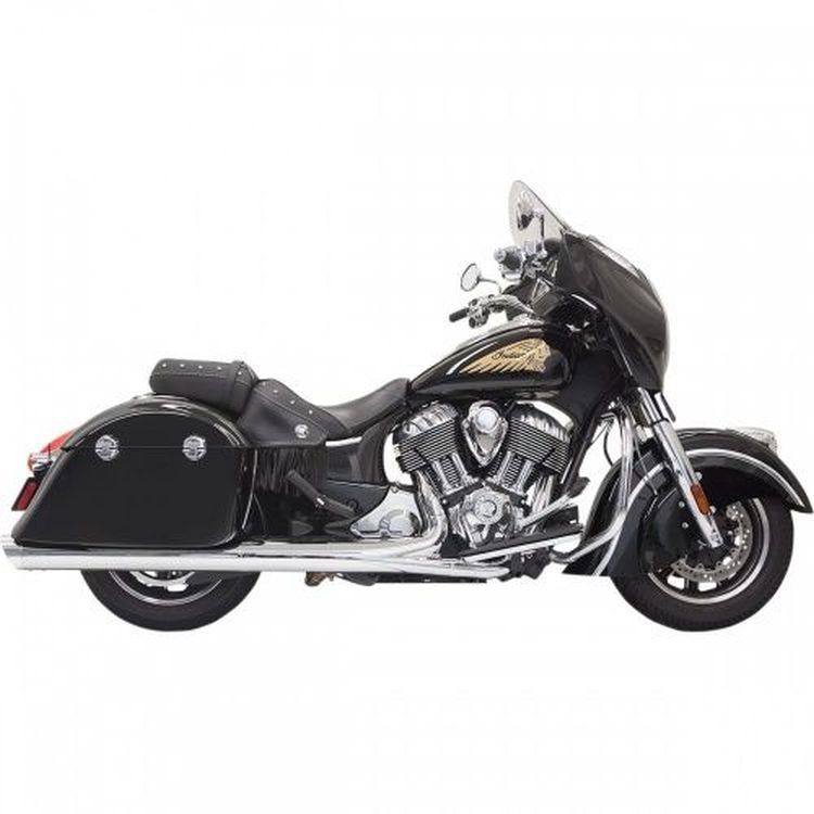 Bassani Xhaust 102mm (4'') Performance Slip-On Mufflers For Indian Chieftain, Roadmaster And Challenger