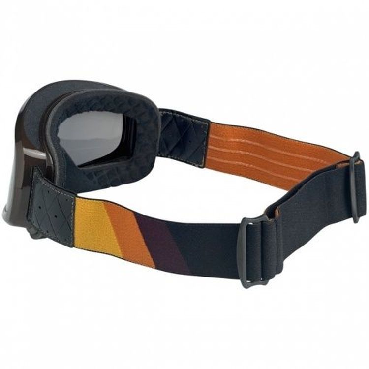 Biltwell Overland 2.0 Tri-Stripe Goggles Black Red Orange