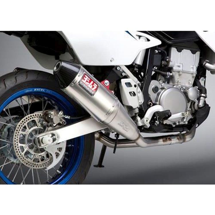 Suzuki DRZ 400 S + SM 00-16 Yoshimura RS-4 Twin Silencer Full Exhaust System