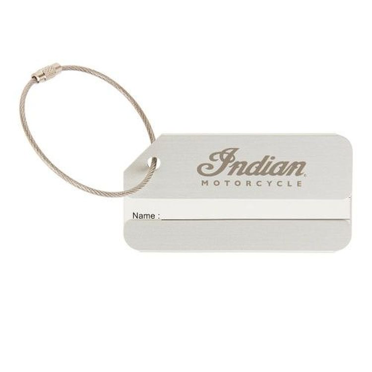 Indian Motorcycle Luggage Tag