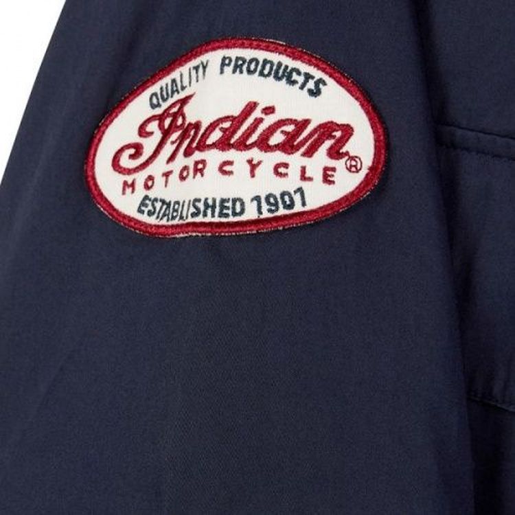 Indian Motorcycle Vented Shirt - Navy