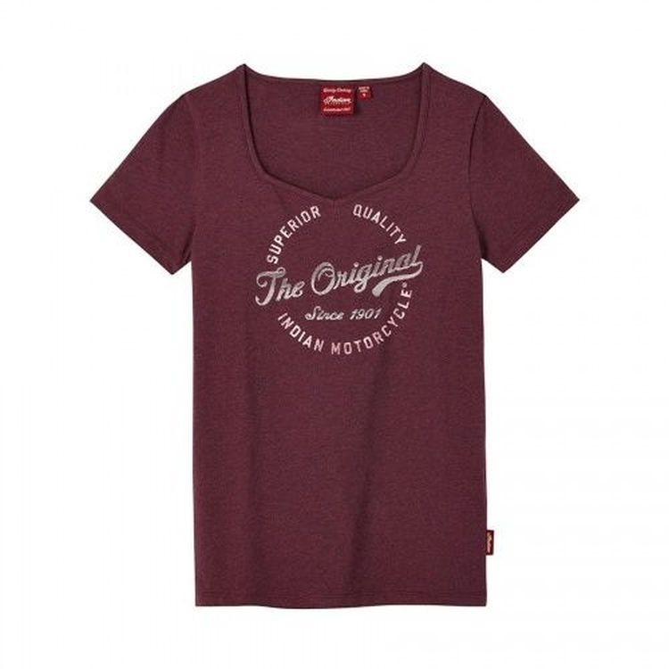 Indian Motorcycles Ladies Original T-Shirt - Purple