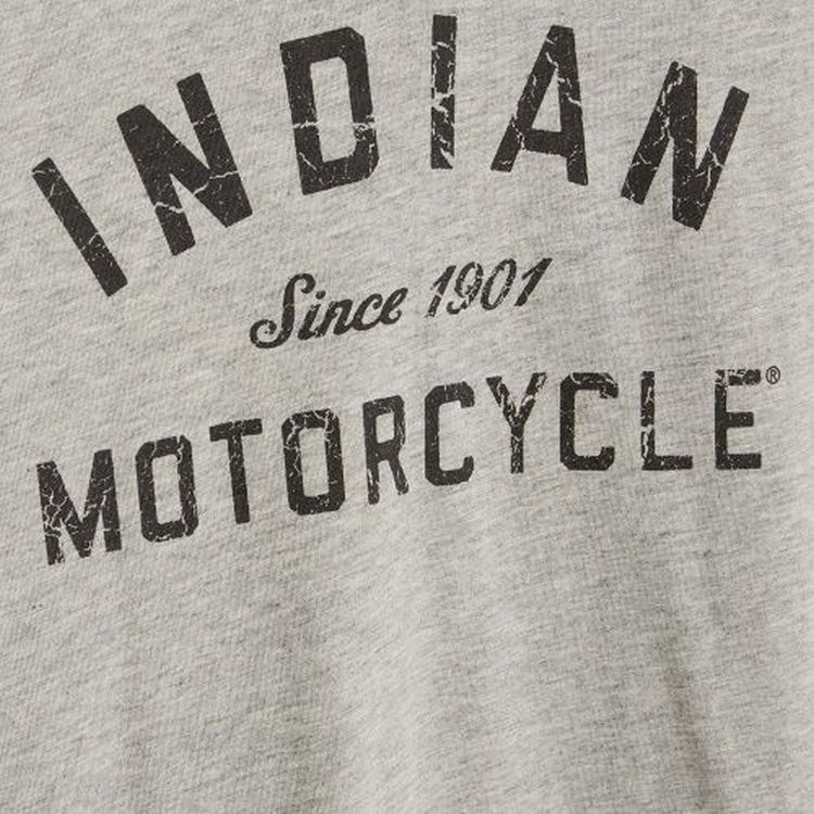 Indian Motorcycle Women's 2 V-Neck 1901 T-Shirt - Grey