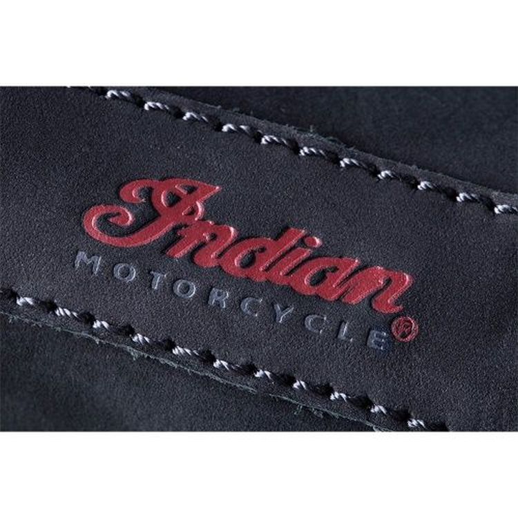 Indian Motorcycle Men's Leather Bryant Sneaker - Black