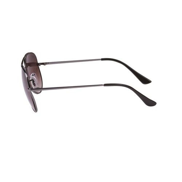 Indian Motorcycle Aviator Sunglasses with Brown Lens - Silver