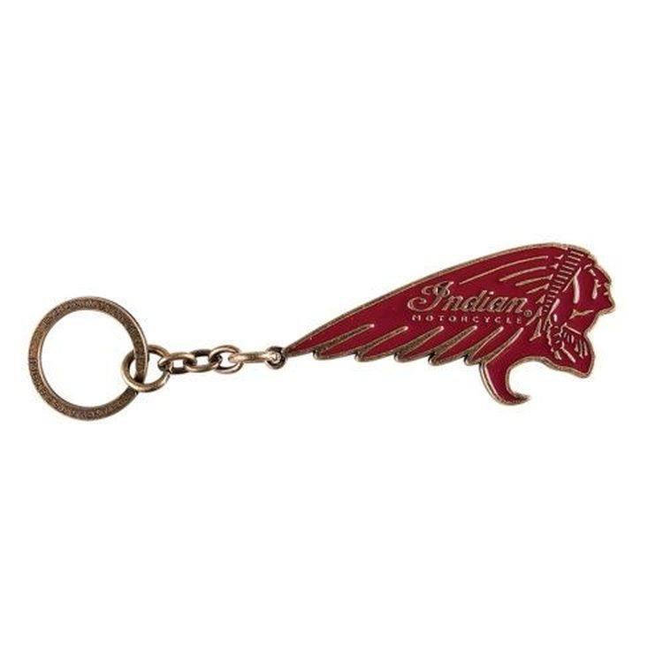 Indian Motorcycle Metal Logo Key Ring