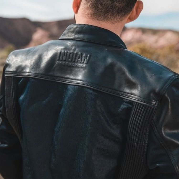 Men's skull mesh riding jacket hotsell