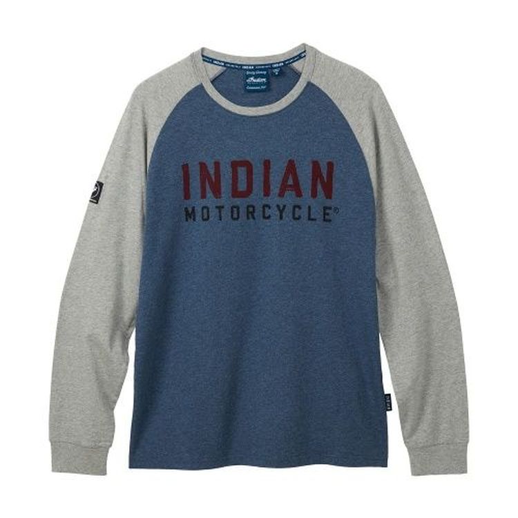 Indian Handdrawn Logo T-Shirt - Blue