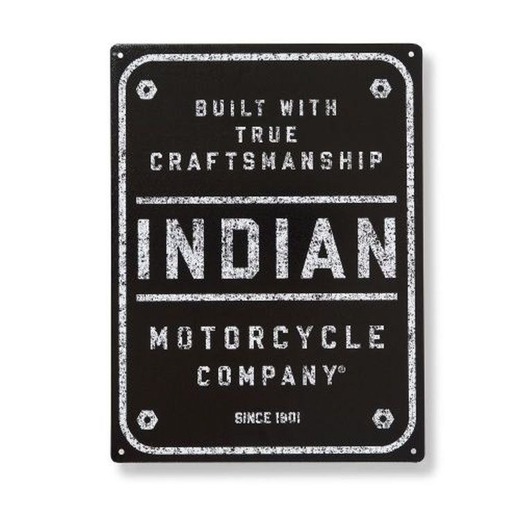 Indian Metal Craftsmanship Sign
