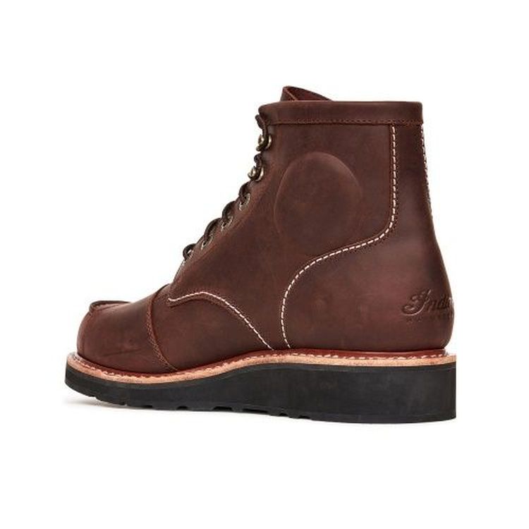 Indian Motorcycle men's moc toe boots - brown