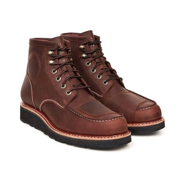 Indian Men's Moc Toe Boot, Brown