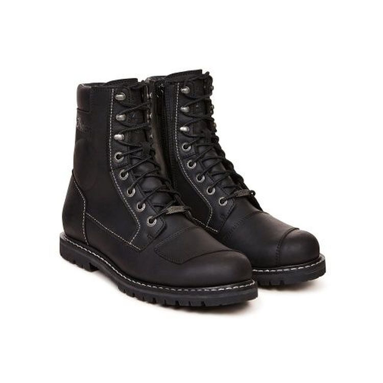 Indian Motorcycle women s lace up boots black Moore Speed Racing
