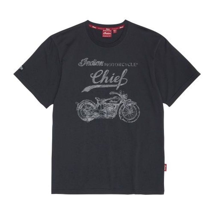 Indian Motorcycle 1922 Big Chief T-Shirt - Black