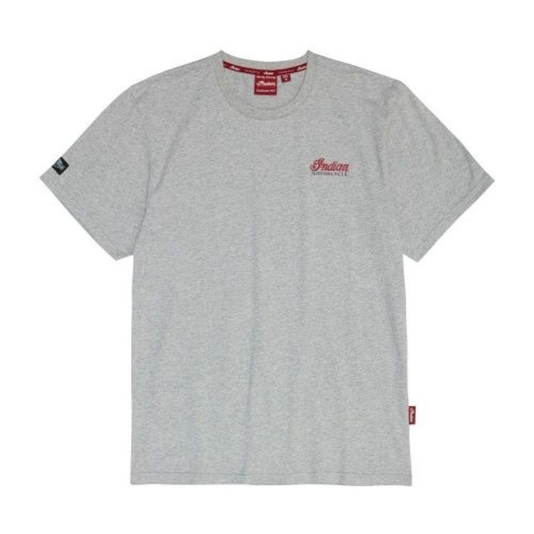 Indian Motorcycle men's 1910 Script  t-shirt (grey)