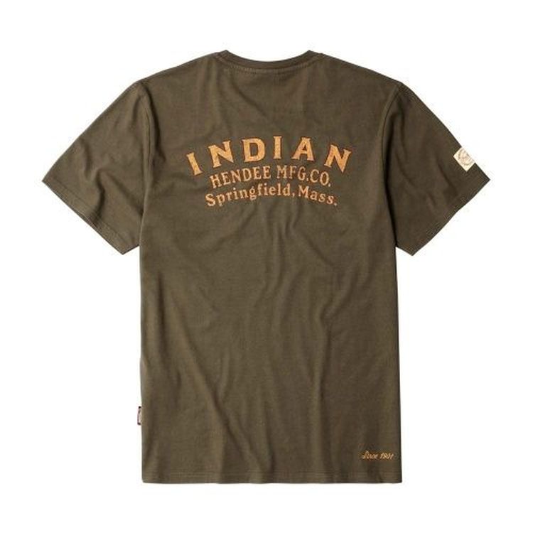 Indian Motorcycle Men' Hendee T-Shirt - Khaki