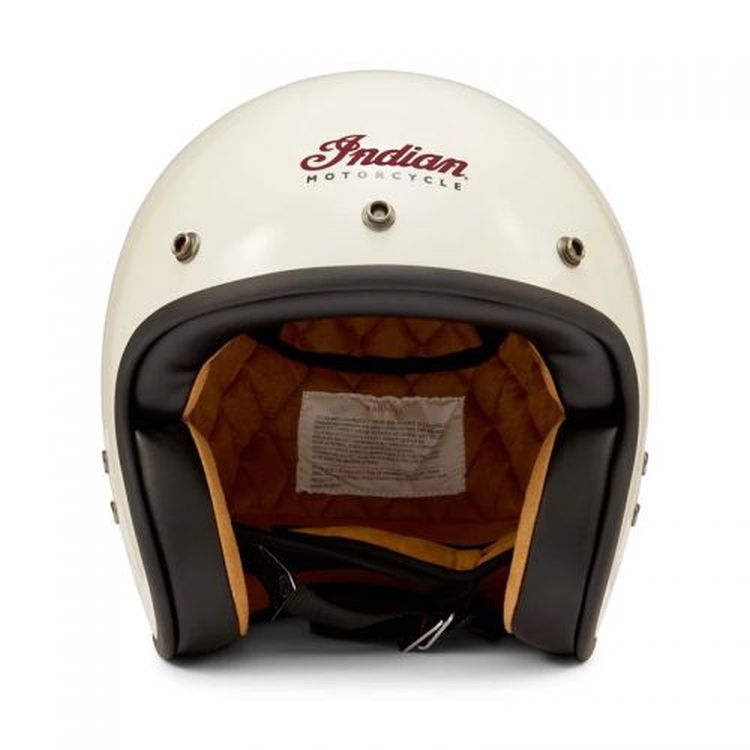 Indian Motorcycle ECE Retro Cream V2 Open Face Helmet