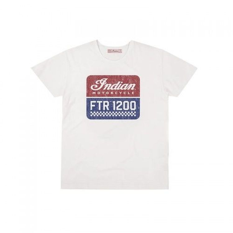 Indian Motorcycle FTR1200 Logo T-Shirt - White