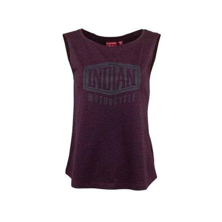 Indian Motorcycle Womens Muscle Tank Top With Shield Logo