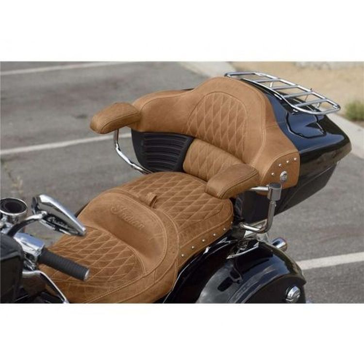 Indian Leather Trunk Backrest Pad